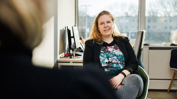 Gesprek Client Kantoor